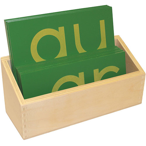 Starlink Montessori Preschool Language Teaching Aids Lower Case Double Sandpaper Letters