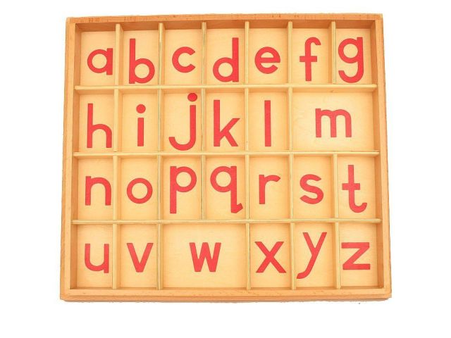 StarLink Montessori Educational Materials Preschool Language Spelling Learning Moveable Alphabet Montessori Toys