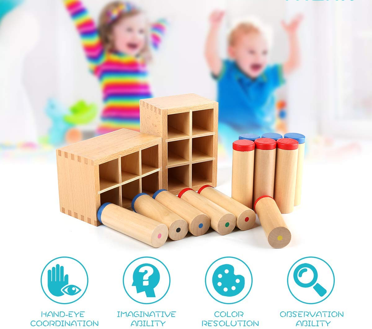 Starlink Early Childhood Montessori Kindergarten Educational Materials Sound Boxes Toys