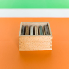 Beechwood Educational Toys Materials Set For Montessori School Children Thermic Tablets