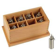 2022 Preschool Teaching Aids Montessori Educational Material Thermic Bottles Montessori Toys