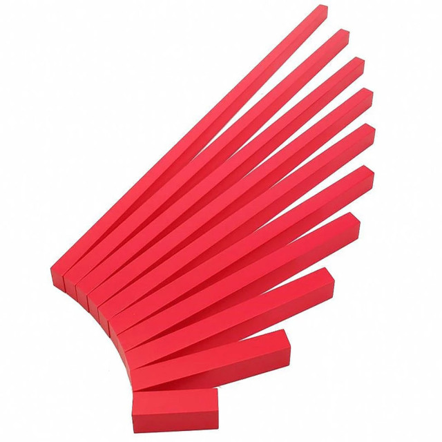 Starlink Autism Babies Customized Wooden Montessori Material Sensorial Toys Red Rods