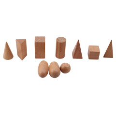 StarLink Early Educational Toys Beechwood Geometric Shape Montessori Sensory Mystery Bag For Children