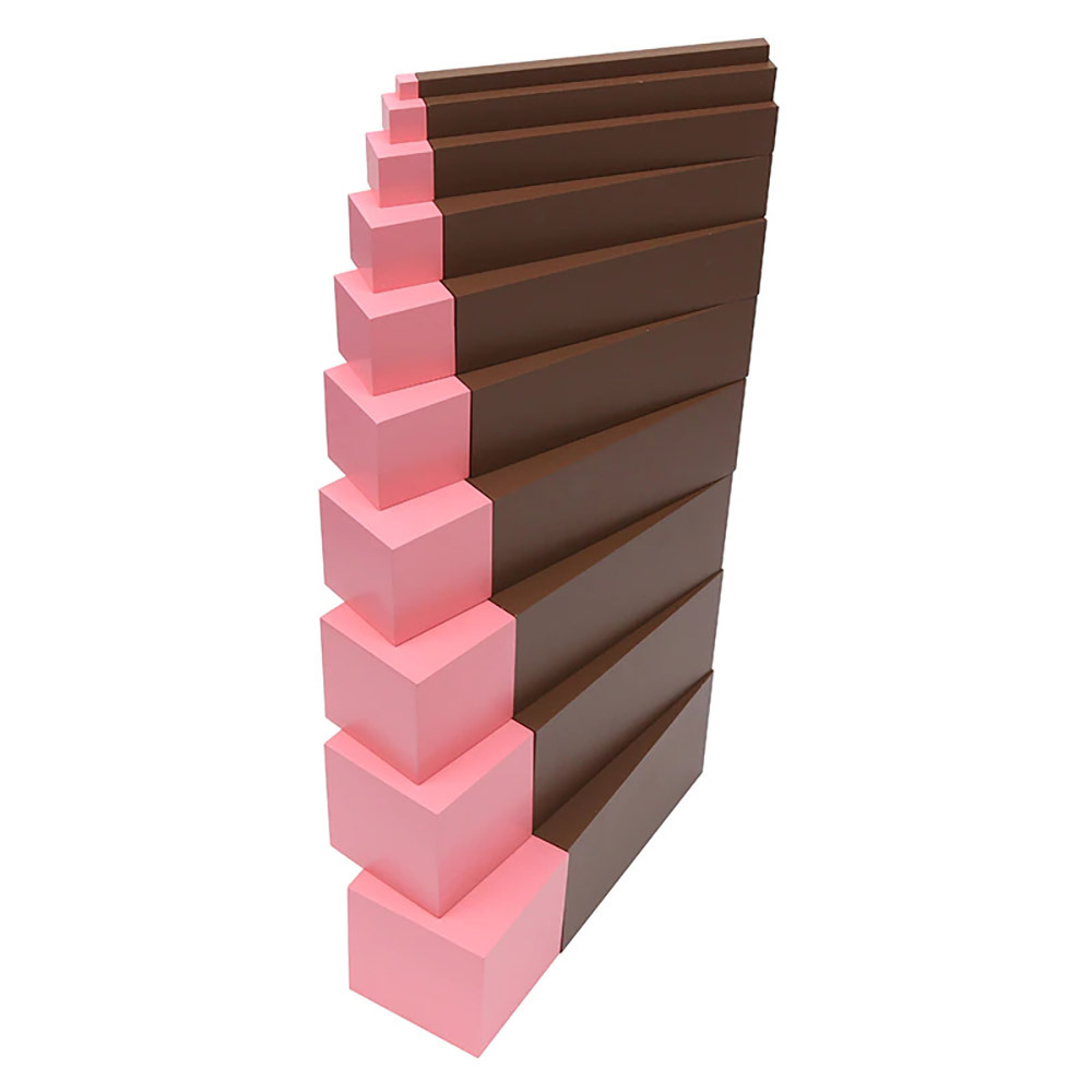 Starlink Montessori Materials Wooden Toys Kids Learning Toys Box With Prism For Brown Stairs