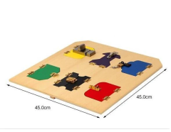 StarLink Montessori Teaching Aids Wooden Educational Toys Lock board Montessori Toys For Kids