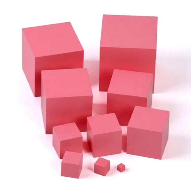 StarLink Montessori Materials In China Pink Tower Wooden Educational Toys For Kindergarten And Nursery