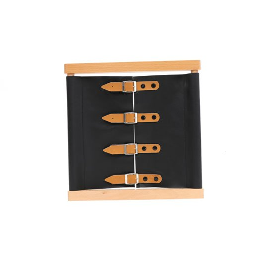 Starlink Wooden Educational Kids Toy Stick Up Dressing Frame Montessori Materials For Kids Dressing Training
