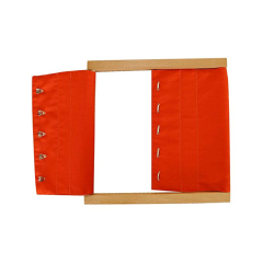 Starlink Wooden Educational Kids Toy Stick Up Dressing Frame Montessori Materials For Kids Dressing Training