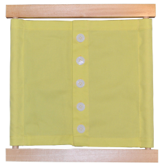 StarLink Montessori Wooden Toy For Exercise of Practical Life Montessori Kids Buckle Dressing Frame