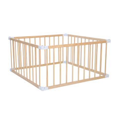 Foldable Baby Playpens Indoor Kids Fence Solid Wood Baby Playpen Home Play Yards Safety Fence For Baby