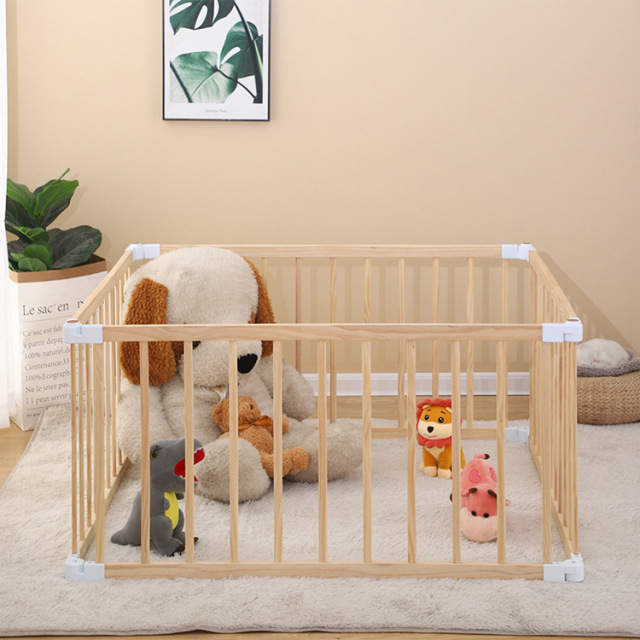 Kids Wooden Fence Baby Play Center Preschool Wooden Furniture Infant Toddler Home Furniture Baby Wooden Fence