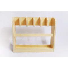Kids Wooden Montessori Furniture Kids Working Mat Stand Montessori Preschool Working Carpet Stand Rack
