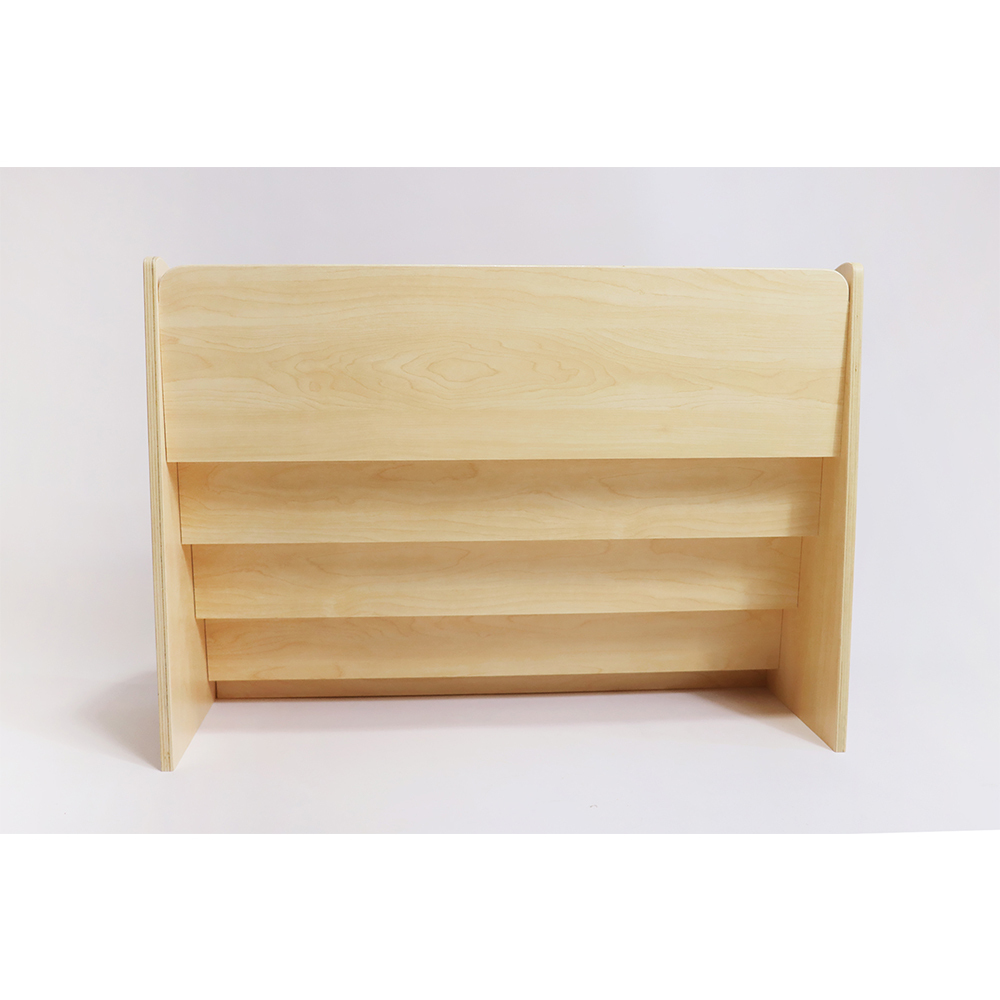 Kids Wooden Bookshelf Storage Book Rack Nursery Bookshelf Montessori Wood Book Shelf Organizer Bookcase Montessori Furniture