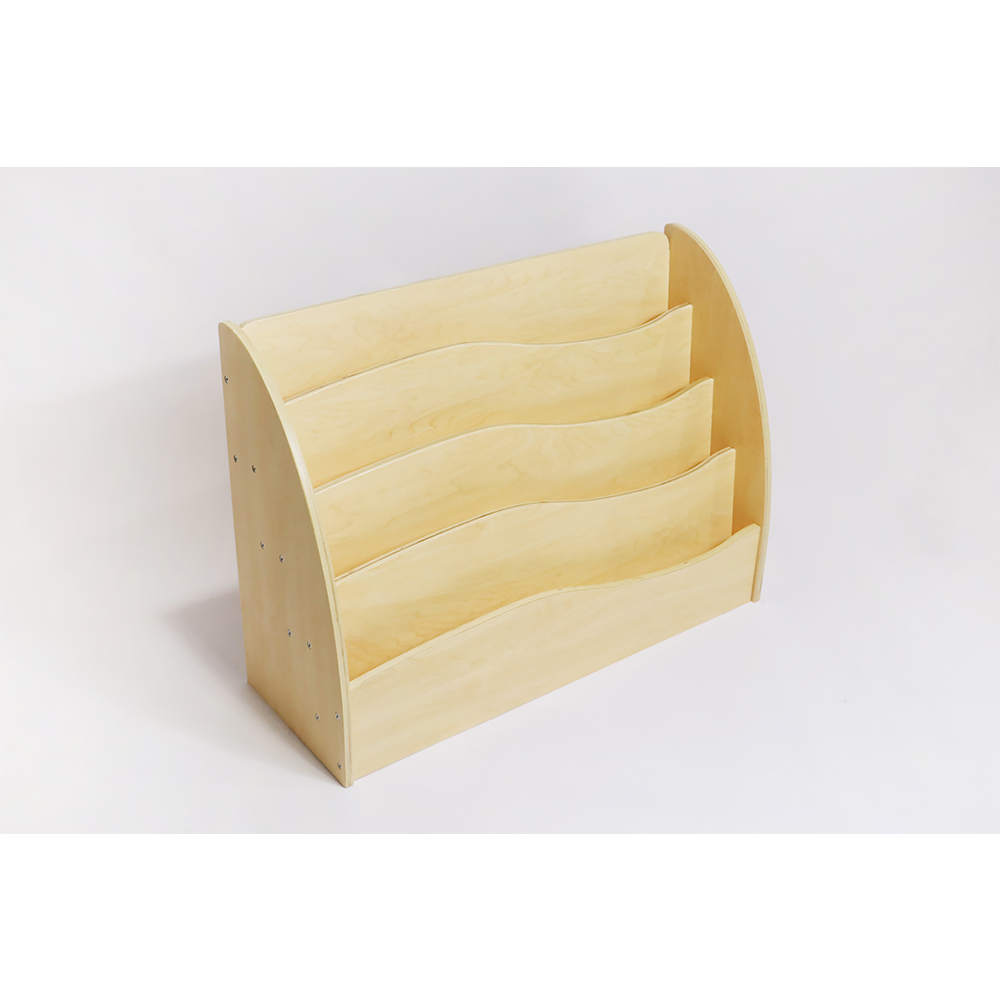 Kids Wooden Bookshelf Storage Book Rack Nursery Bookshelf Montessori Wood Book Shelf Organizer Bookcase Montessori Furniture