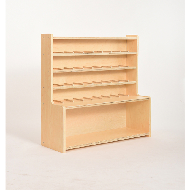 Montessori Wooden Furniture Preschool Kids Cup Storage Cabinet Wooden Kids Daycare Childcare Wooden Furniture