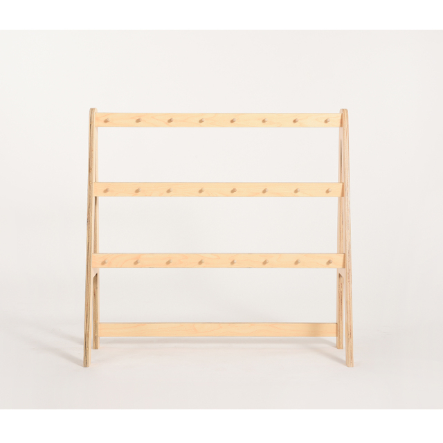 Kindergarten Wooden Furniture Preschool Towel Rack Stand Montessori Kids Towel Storage Rack Stand For kids