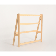 Preschool Kids Towel Collection Montessori Kids Furniture Wooden Kids Towel Rack Stand For Daycare