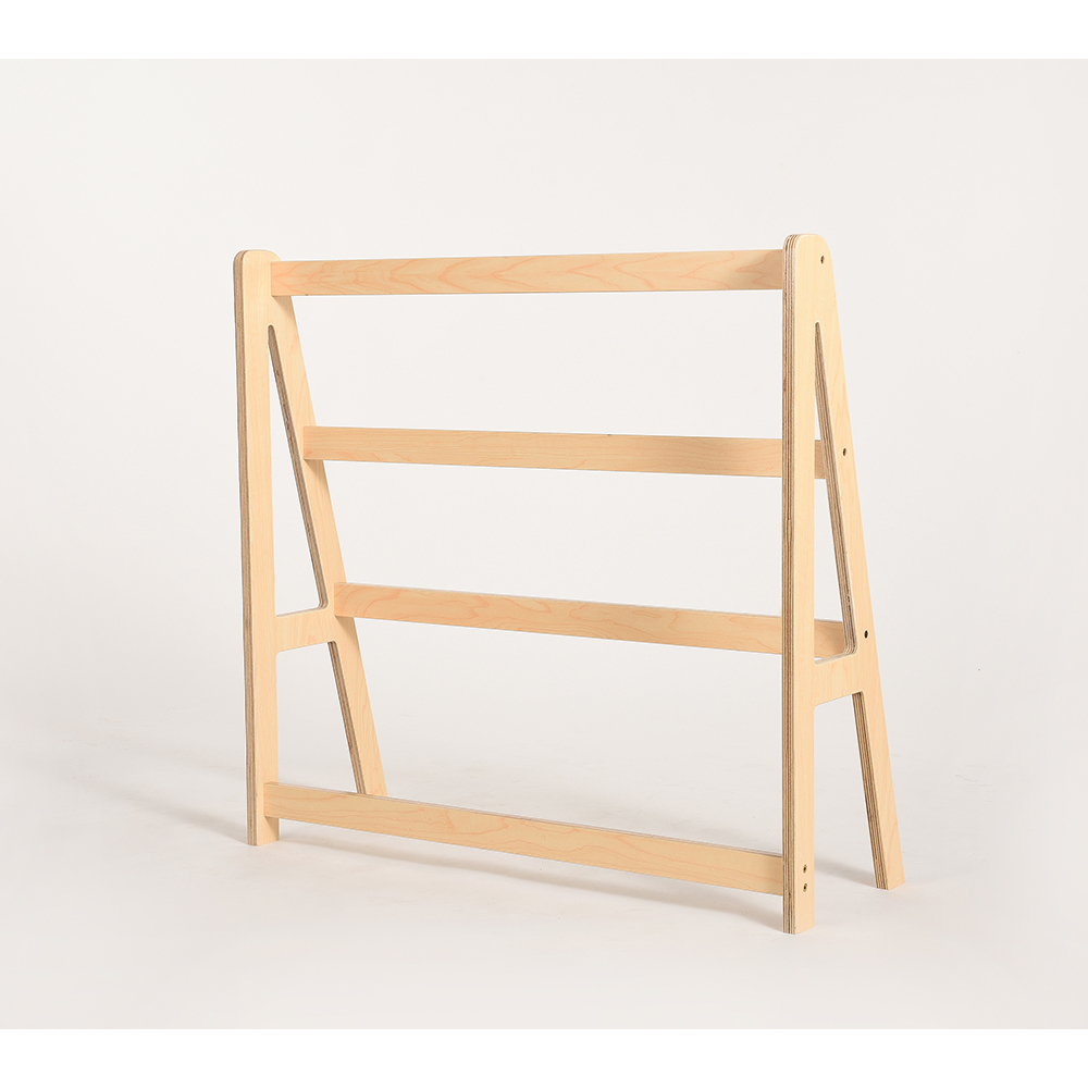 Preschool Kids Towel Collection Montessori Kids Furniture Wooden Kids Towel Rack Stand For Daycare