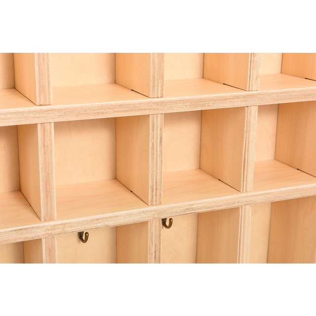 Preschool Wooden Cabinet For Kids Cup Storage Montessori Furniture For Kindergarten Kids Cup Cabinet Rack