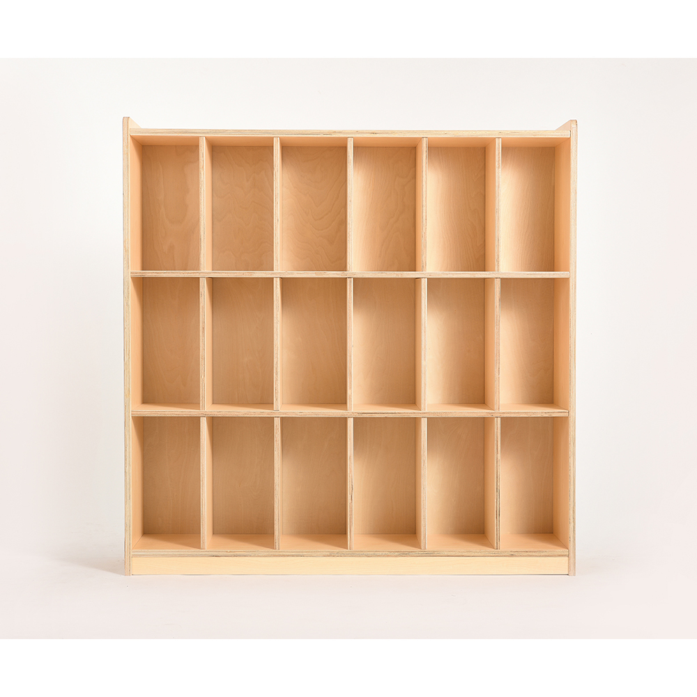 Montessori Kindergarten School Furniture Wooden Bag Storage Cabinet Solid Wood Kids Furniture Kids Bag Cabinet