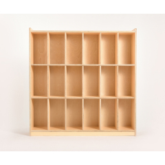 Montessori Kindergarten School Furniture Wooden Bag Storage Cabinet Solid Wood Kids Furniture Kids Bag Cabinet
