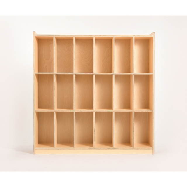 Montessori Kindergarten School Furniture Wooden Bag Storage Cabinet Solid Wood Kids Furniture Kids Bag Cabinet