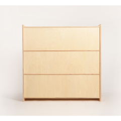 Wooden Preschool Furniture School Bag Cabinet For Nursery Montessori Kids Wooden Furniture Wooden School Bag Cabinet