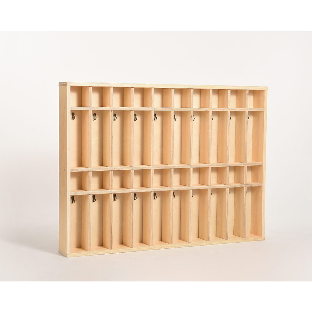 Preschool Wooden Cabinet For Kids Cup Storage Montessori Furniture For Kindergarten Kids Cup Cabinet Rack