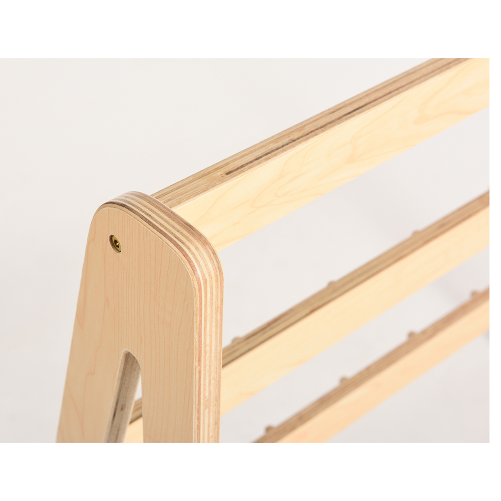 Kindergarten Wooden Furniture Preschool Towel Rack Stand Montessori Kids Towel Storage Rack Stand For kids