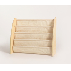 Kids Bookshelf Storage Wooden Children Bookshelf Montessori Shelf For Book Storage Preschool Wooden Furniture