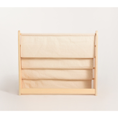 Kids Bookshelf Storage Wooden Children Bookshelf Montessori Shelf For Book Storage Preschool Wooden Furniture