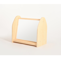 Montessori Furniture Double Side Magnetic Wooden Art Easel Kids Drawing Board For Infant And Toddler