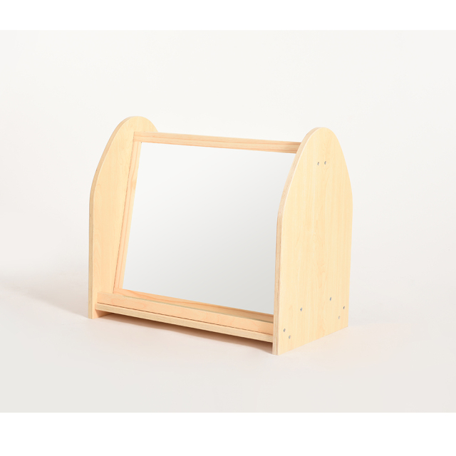 Montessori Furniture Double Side Magnetic Wooden Art Easel Kids Drawing Board For Infant And Toddler