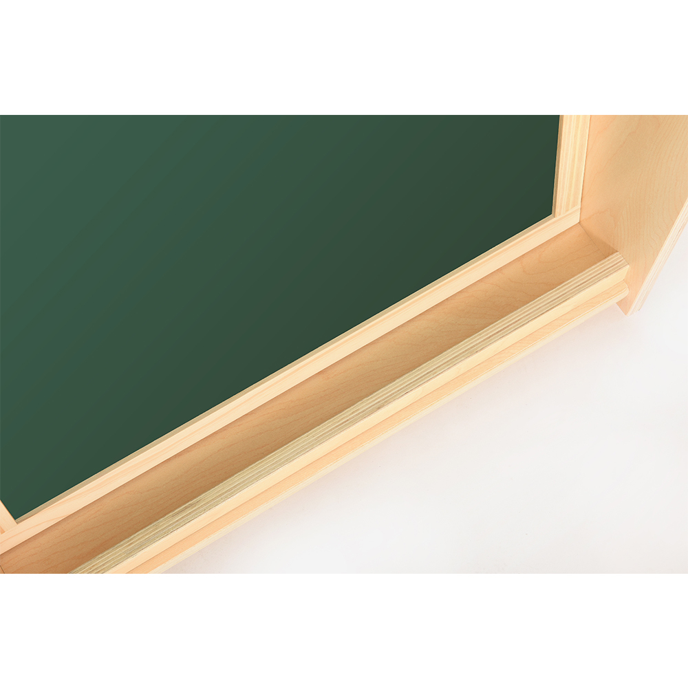 Montessori Furniture Double Side Magnetic Wooden Art Easel Kids Drawing Board For Infant And Toddler