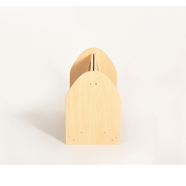 Montessori Furniture Double Side Magnetic Wooden Art Easel Kids Drawing Board For Infant And Toddler