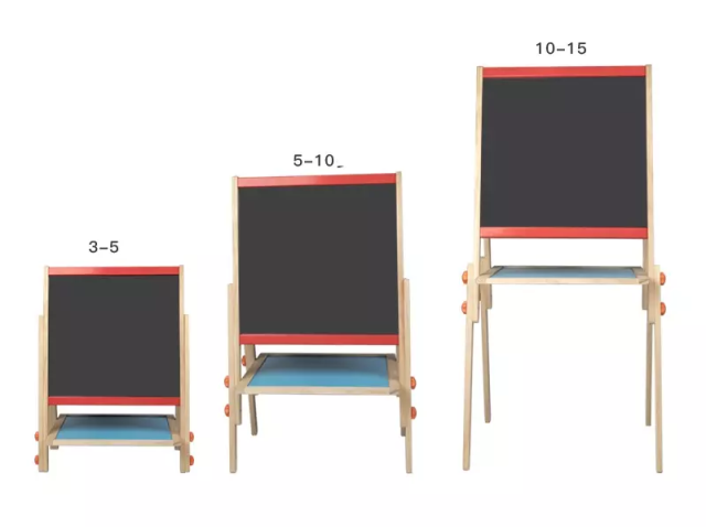 Best Montessori Toy Gift Magnetic Wooden Art Easel Kids Drawing Board For Painting Kids Toys