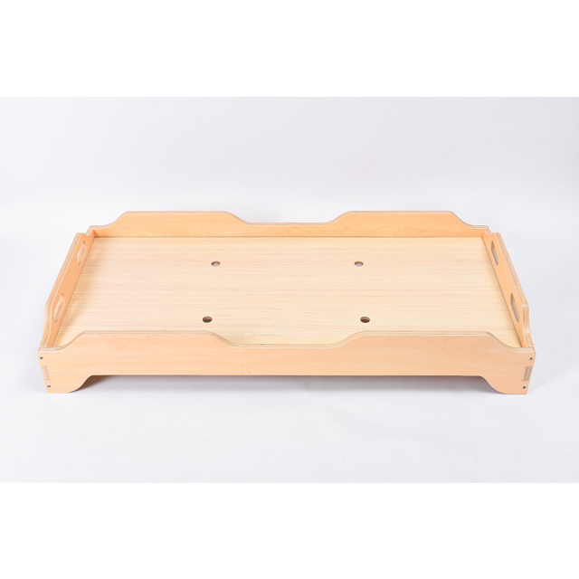 Kindergarten Kids Furniture Montessori Classroom Wooden Floor Bed Kids Wooden Bed Stackable Kids Bed
