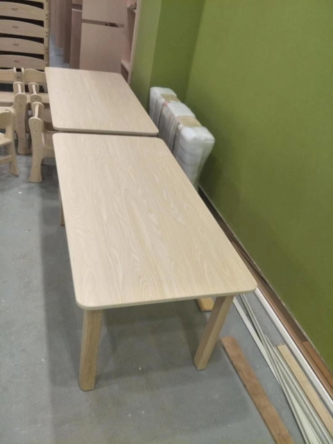 Daycare Childcare Center equipments Kids Nursery School Preschool Furniture Sets Kindergarten Wooden Montessori Furniture Table