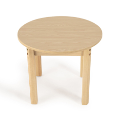 Starlink Plywood Wood Kids Study Table Children Wooden Furniture Sets Fashion Dining Round Table For Preschool Kids