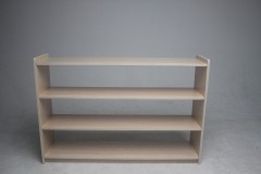 Starlink Nursery Furniture Wood Toys Display Shelf With Wheels Baby Storage Cabinet For Preschool