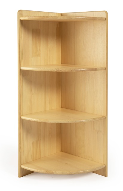 Starlink Preschool Kids Furniture Montessori 4 Layers Toy Storage Wooden Corner Shelf