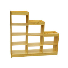 Starlink Baby Furniture Safety Kids Wood Bookshelf Kids Toys Storage Cabinet