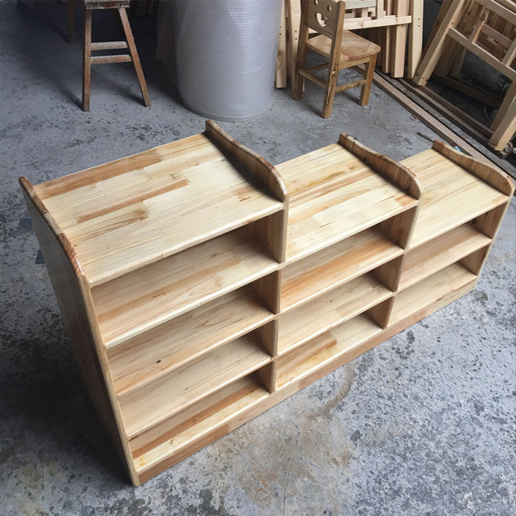 Wholesale Preschool Furniture Classroom Children Toys Display Cabinet Toy Kids Storage Cabinet