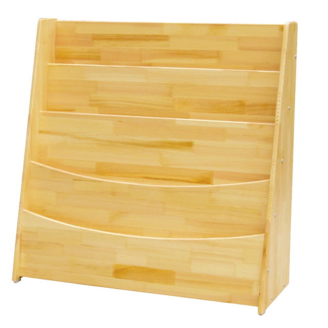 Starlink Children Classroom Furniture Solid Wood Bookcases Wooden Preschool Library Bookshelf