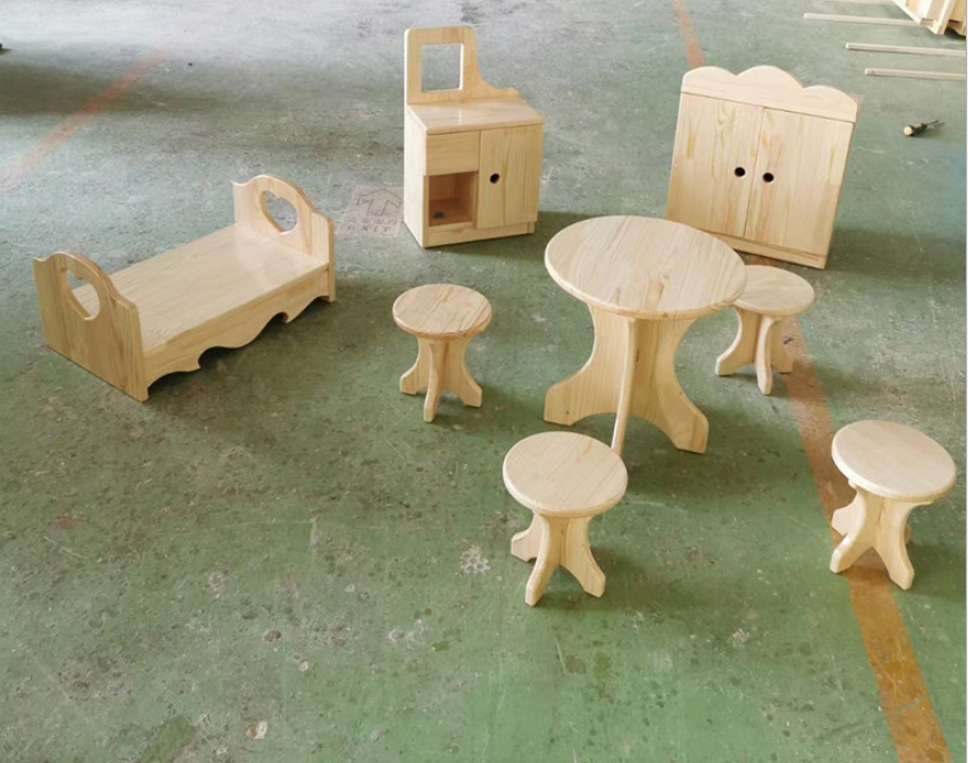 StarLink Kids Bedroom Furniture Sets Cheap Furniture Children's playhouse Doll Furniture