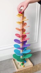 Montessori Educational Toys Sound Tree Toddler Preschool Sensorial Steam Toy Wooden Rainbow Sounds Tree Montessori-Toys
