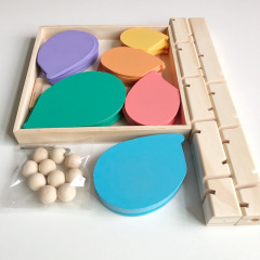 Montessori Educational Toys Sound Tree Toddler Preschool Sensorial Steam Toy Wooden Rainbow Sounds Tree Montessori-Toys