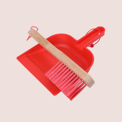 Wooden Toys Clean House Cleaning Tools Stand For Cleaning Equipment Montessori Practical Life Kids Educational Toys
