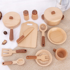Starlink Kids Early Educational Toys Mini Kitchen Units Kitchen Toys Set Wooden Kitchen Mini Toys