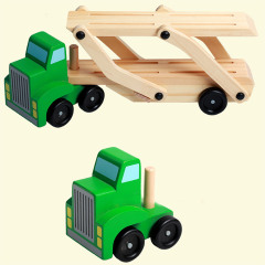 Starlink Wooden Double Layer Toy Car Wooden Track Toys Wooden Toy Cars For Preschool Kids